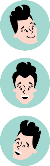 Cartoon faces
