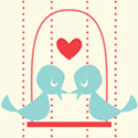 Lovebirds Birdcage