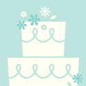 Very Merry Wedding Cake